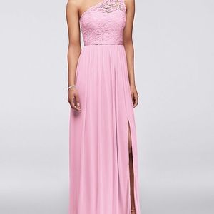 David’s bridal bridesmaid dress.